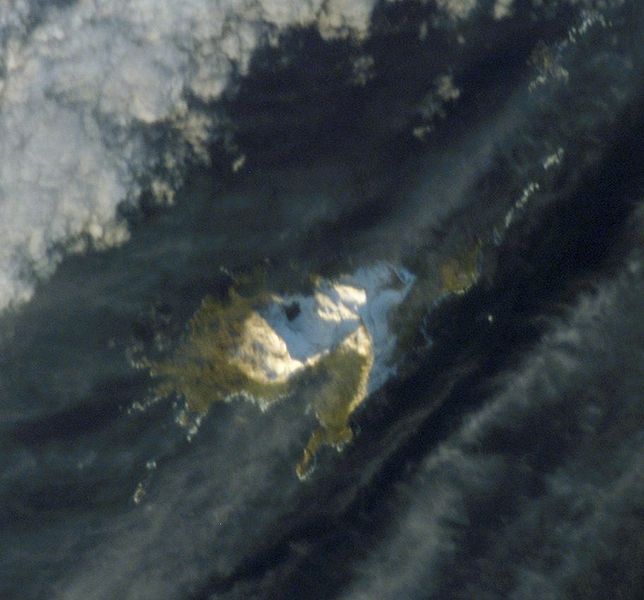 Спутниковый снимок острова Анненкова