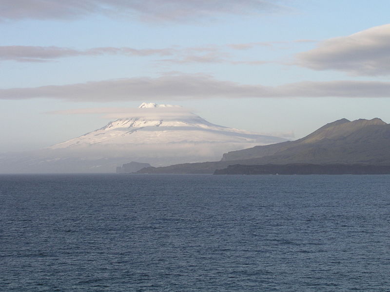 Вулкан Бееренберг на острове Ян-Майен