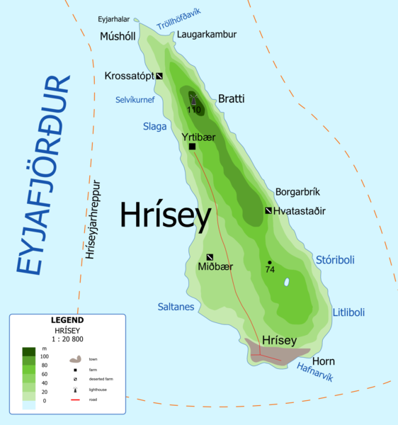Остров Хрисей на карте