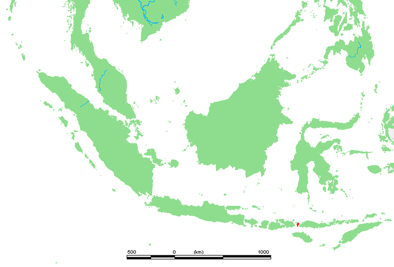 Остров Комодо на карте