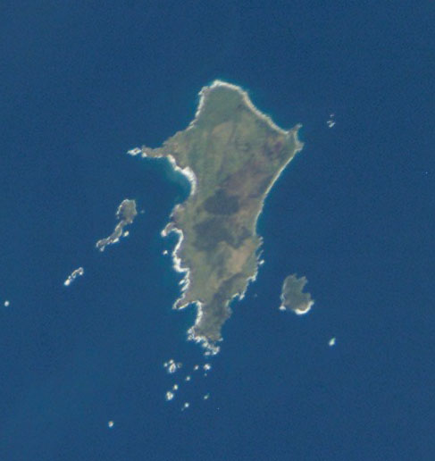 Остров Питт вид из космоса