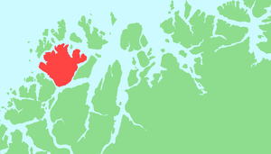 Остров Рингвассёйя на карте