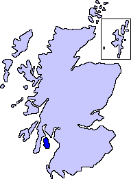 Остров Арран на карте