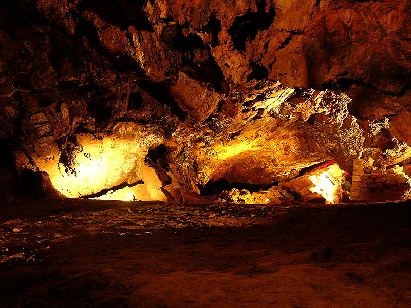 Пещера Катафики на острове Кифнос