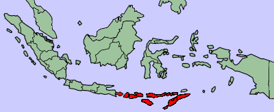 Малые Зондские острова на карте
