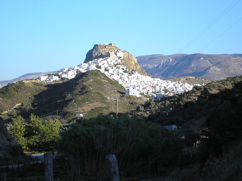 Поселение Хора на острове Скирос