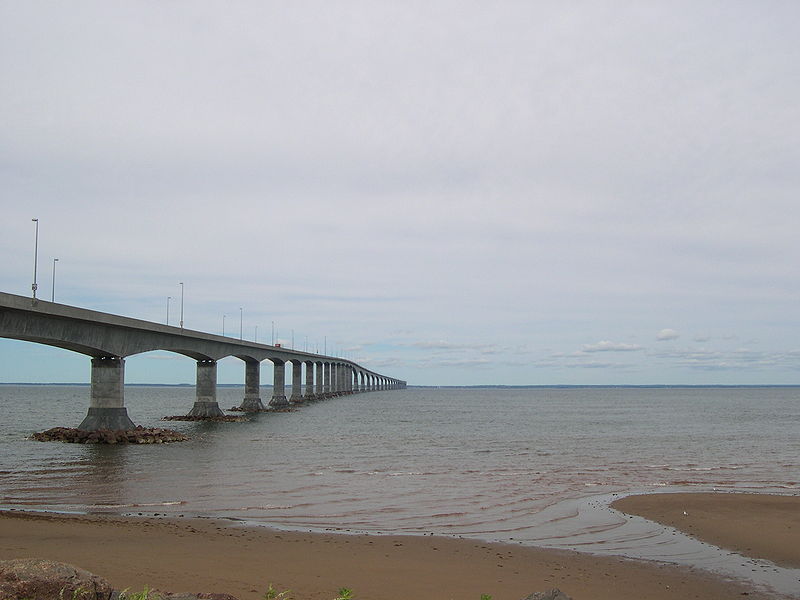 Мост соединяющий остров с Нью-Брунсуиком