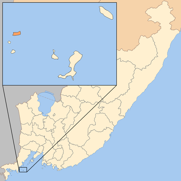 Остров Де-Ливрона на карте