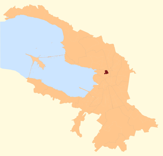 Аптекарский остров на карте Санкт-Петербурга