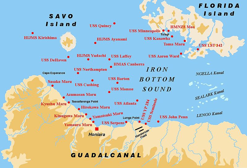 Остров Саво на карте