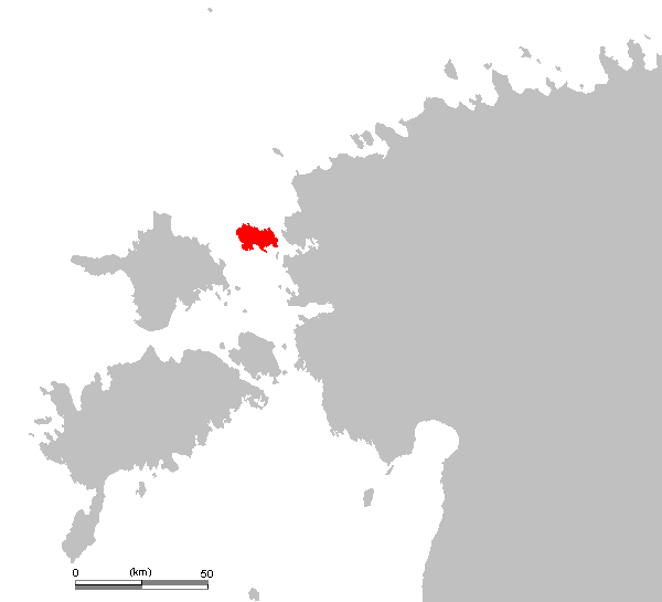 Остров Вормси на карте