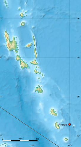 Остров Анива на карте