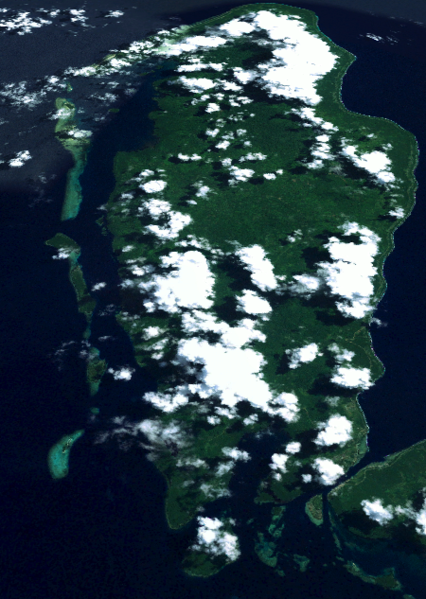 Остров Бука в Тихом океане