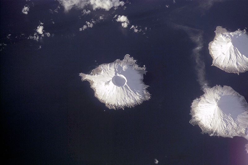 Космический снимок острова Герберт