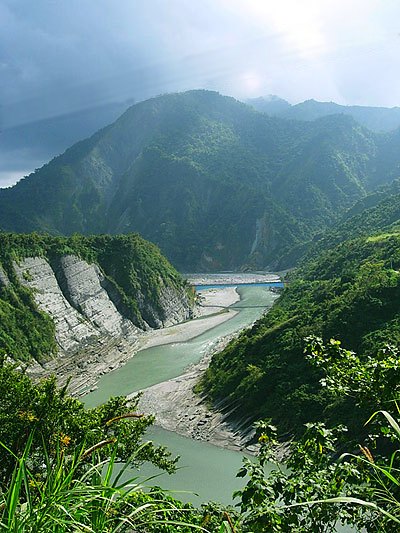 Река Сюгулан на острове Тайвань